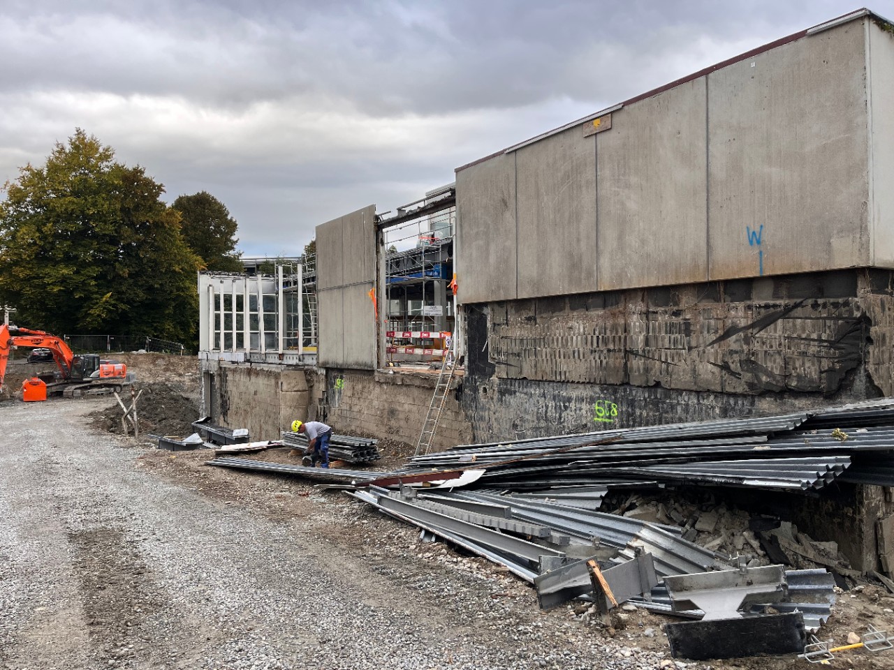 Baustelle am 16.9.2025