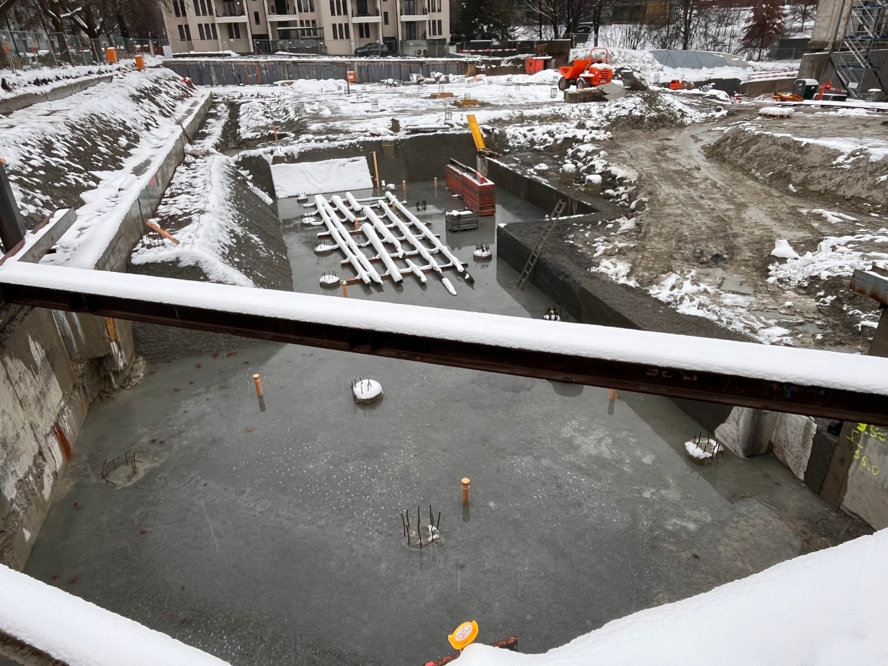 Baustelle neuer Technikraum, 24. November 2025,