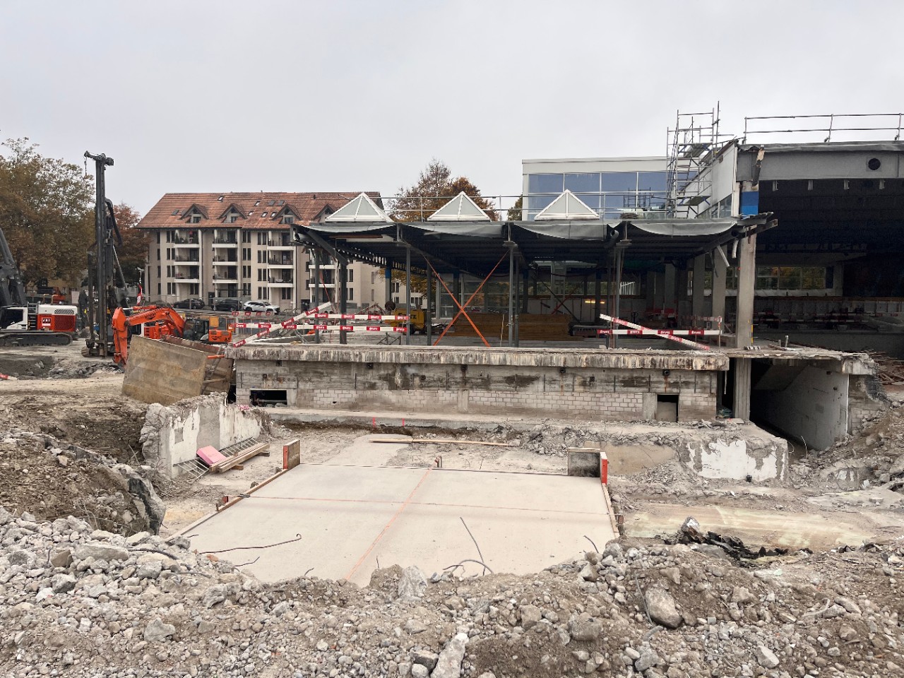 Baustelle am 17. Oktober 2025.