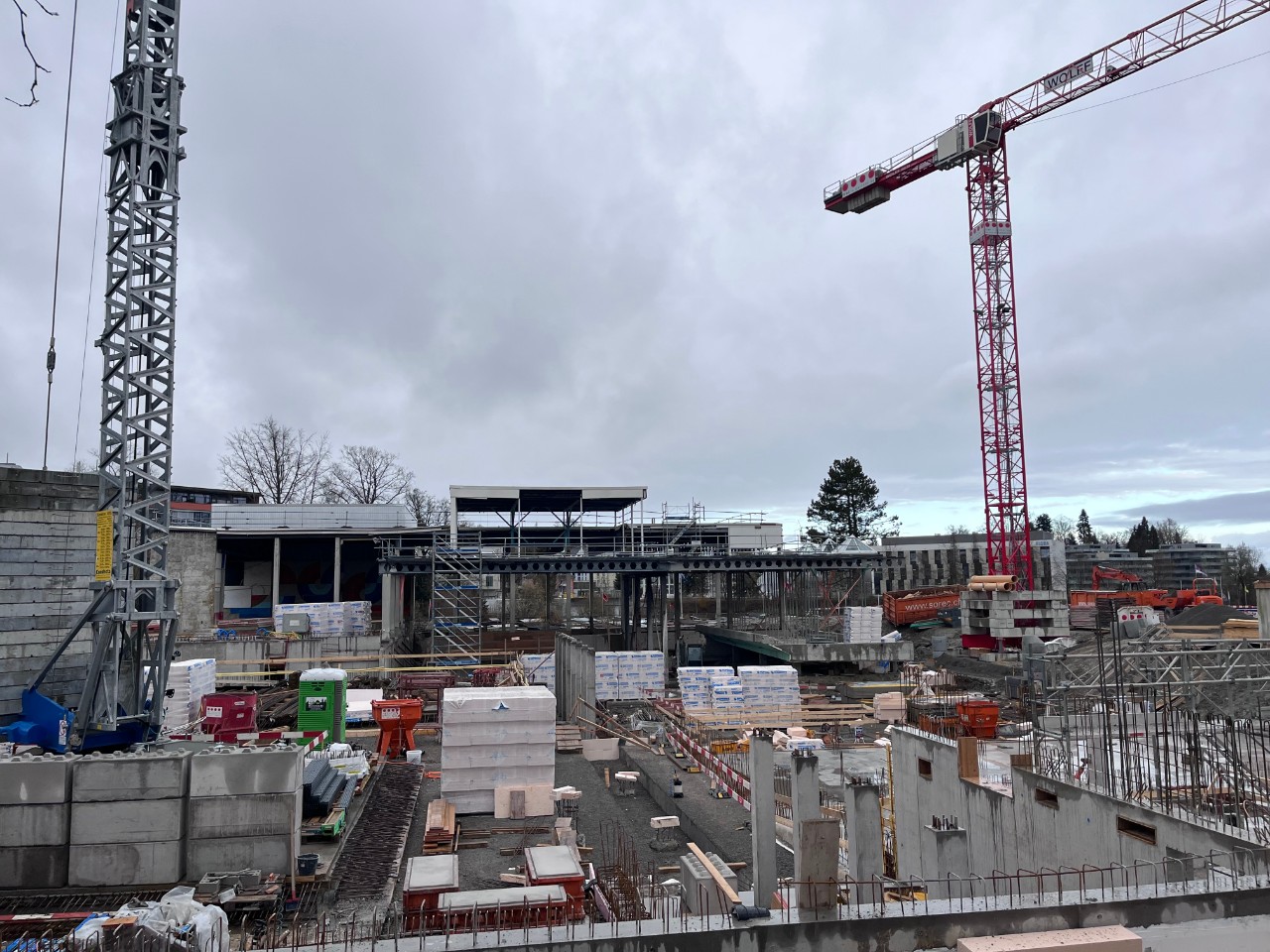 Impression der Baustelle am 30.3.2026