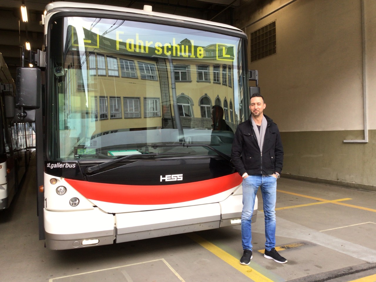 Iezzi Davide, Buschauffeur, Verkehrsbetriebe St.Gallen