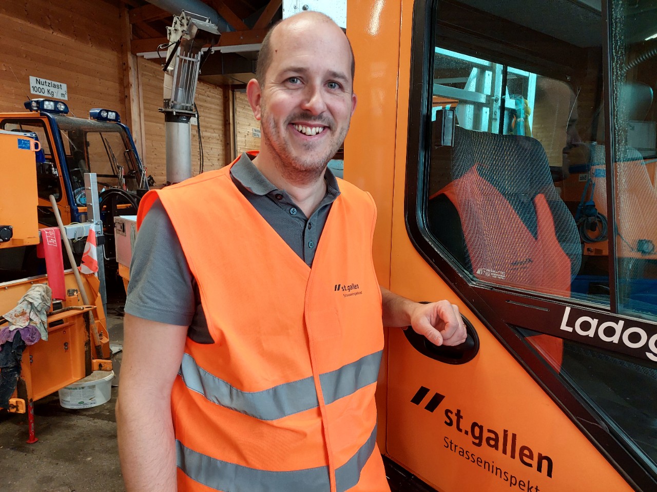 Bösch Michael David, Chauffeur, Mitarbeiter Belagsgruppe, Tiefbauamt