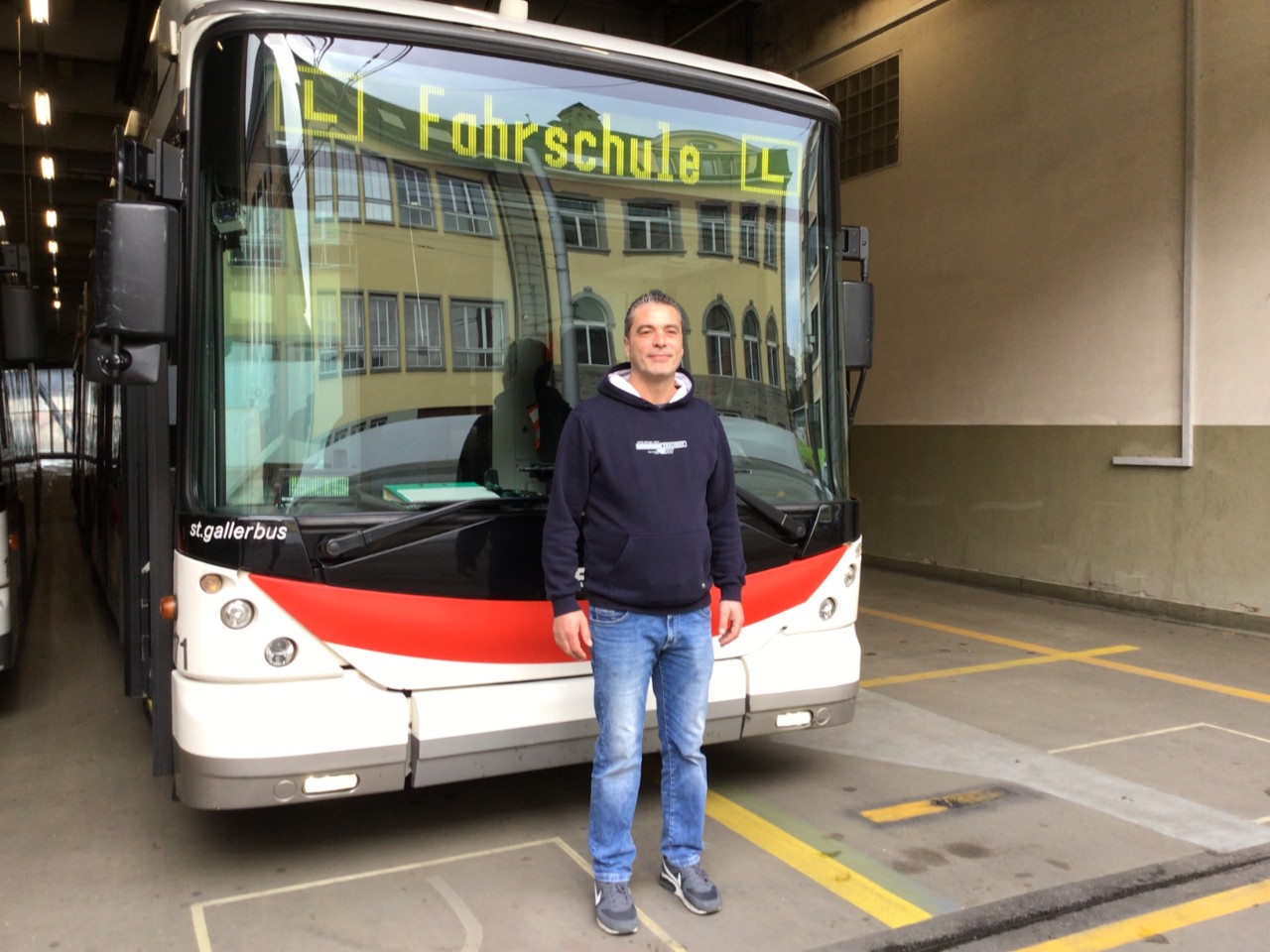 Hatemi Jeton, Buschauffeur, Verkehrsbetriebe St.Gallen