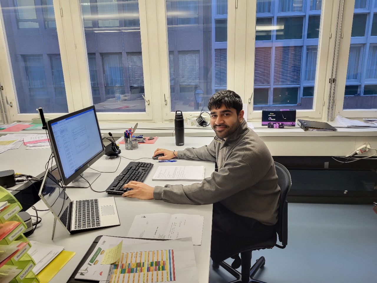 Singh Savel, Sachbearbeiter Anlagenbetrieb, Infrastruktur Bildung und Freizeit