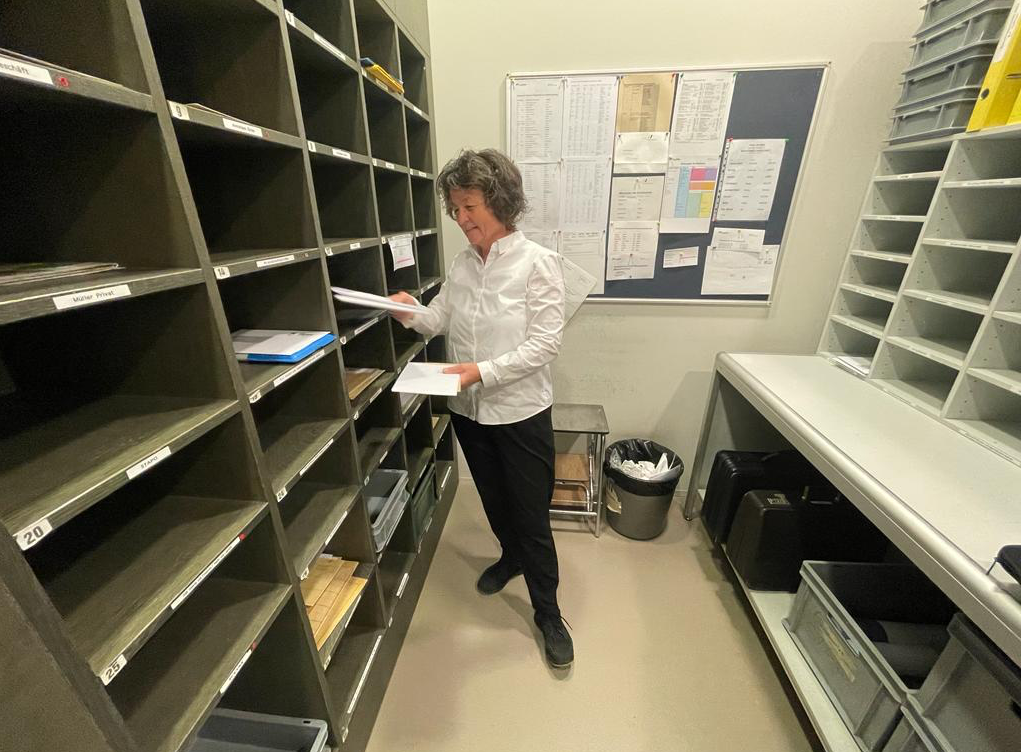 Schmelzer Theresia, Mitarbeiterin Information und Postdienst, Stadtkanzlei