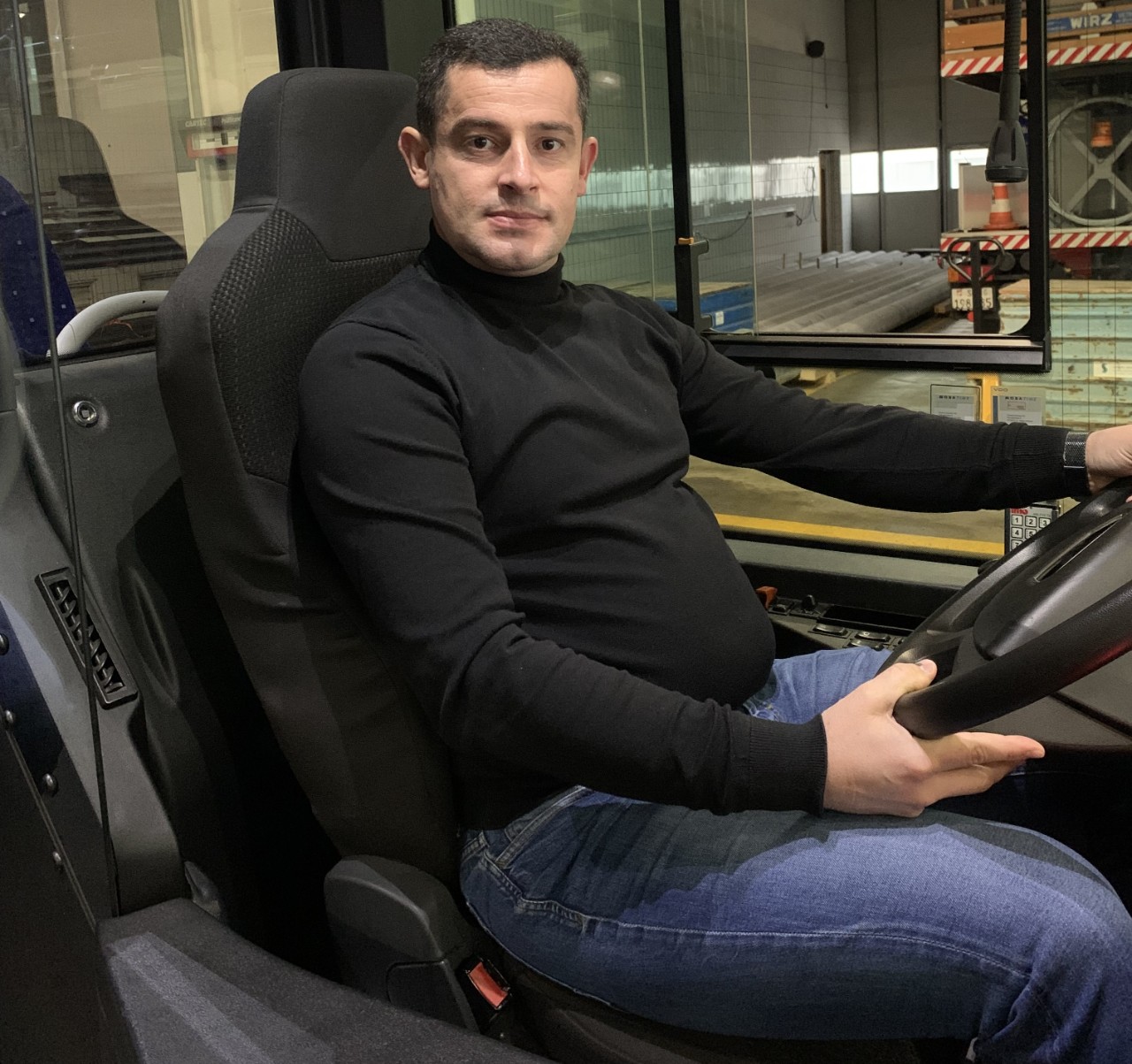 Ameti Iljber, Buschauffeur, Verkehrsbetriebe St.Gallen