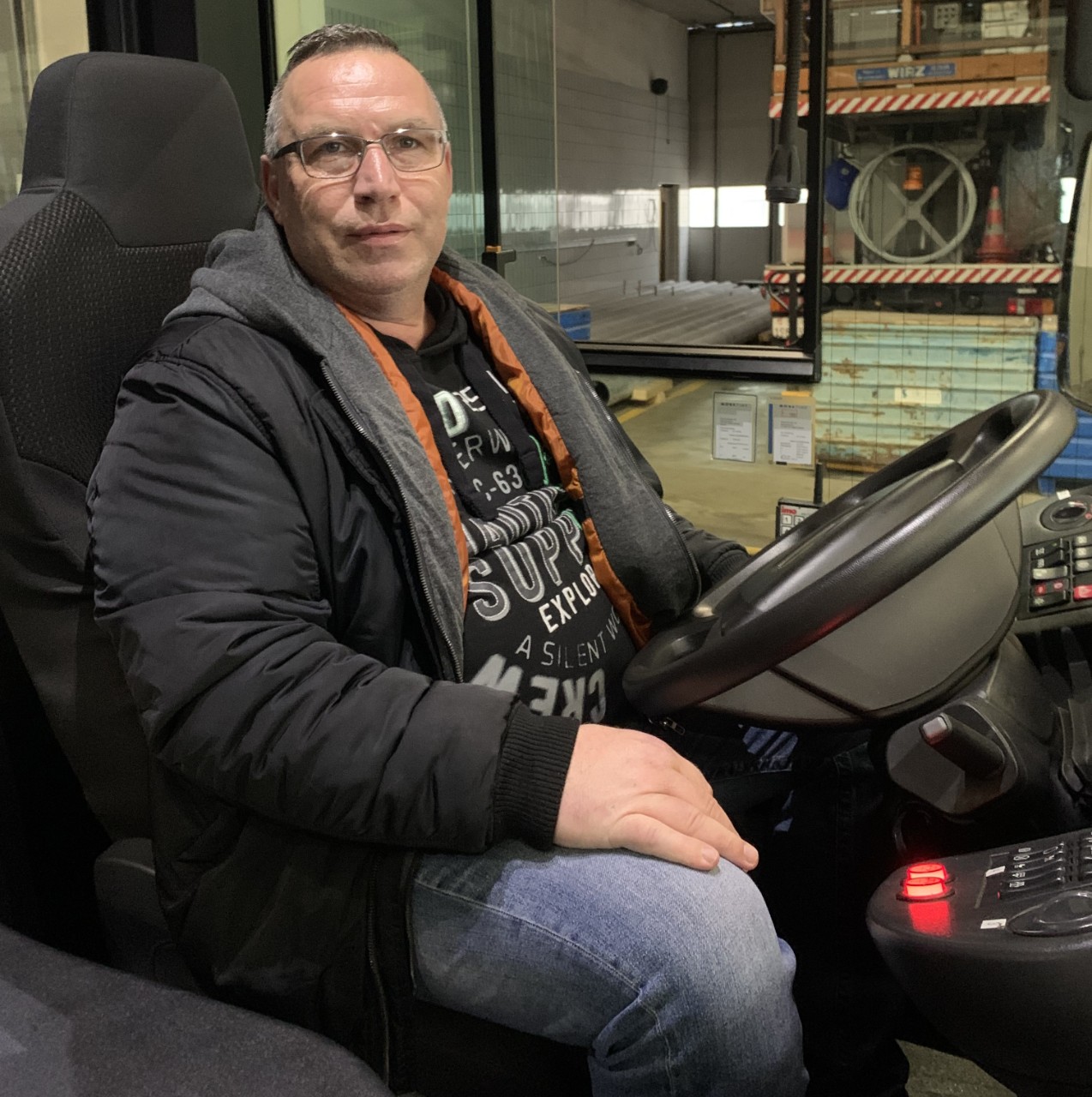 Kusian Daniel, Buschauffeur, Verkehrsbetriebe St.Gallen