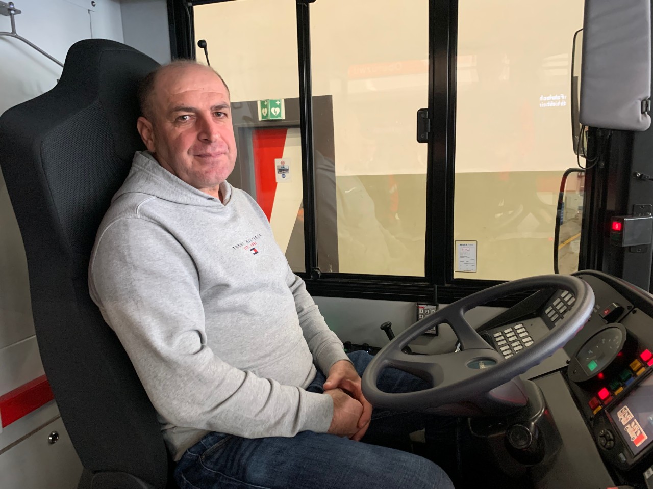 Özgür Ismet, Buschauffeur, Verkehrsbetriebe St.Gallen