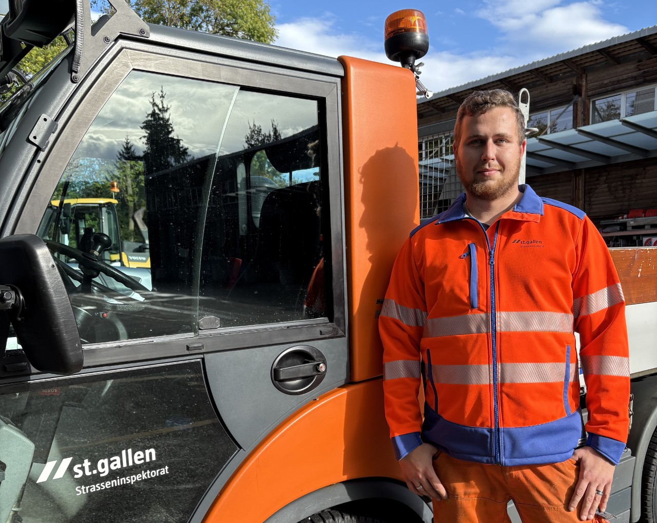 Salanitri Flavio, Chauffeur Reinigungsmaschinen / Waschwagen, Tiefbauamt