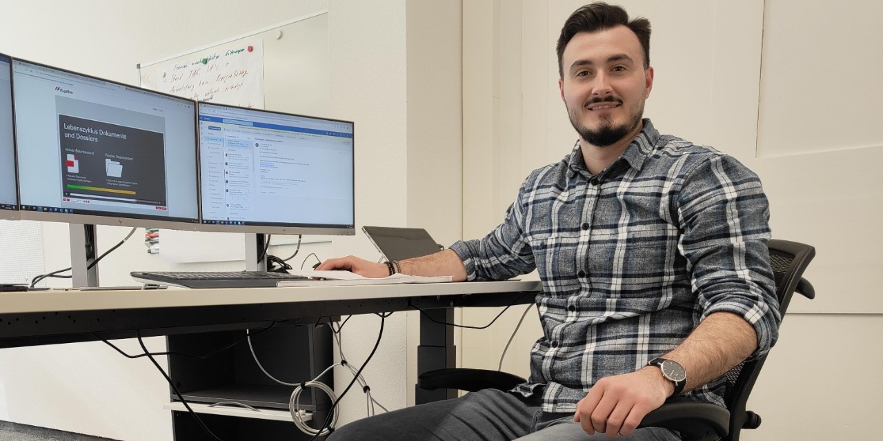 Ahmedi Kastrijot, Fachmitarbeiter Metering und EDM, St.Galler Stadtwerke