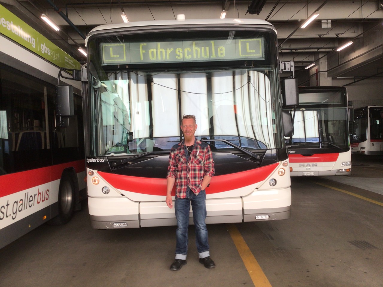 Sessler Roger, Buschauffeur, Verkehrsbetriebe St.Gallen