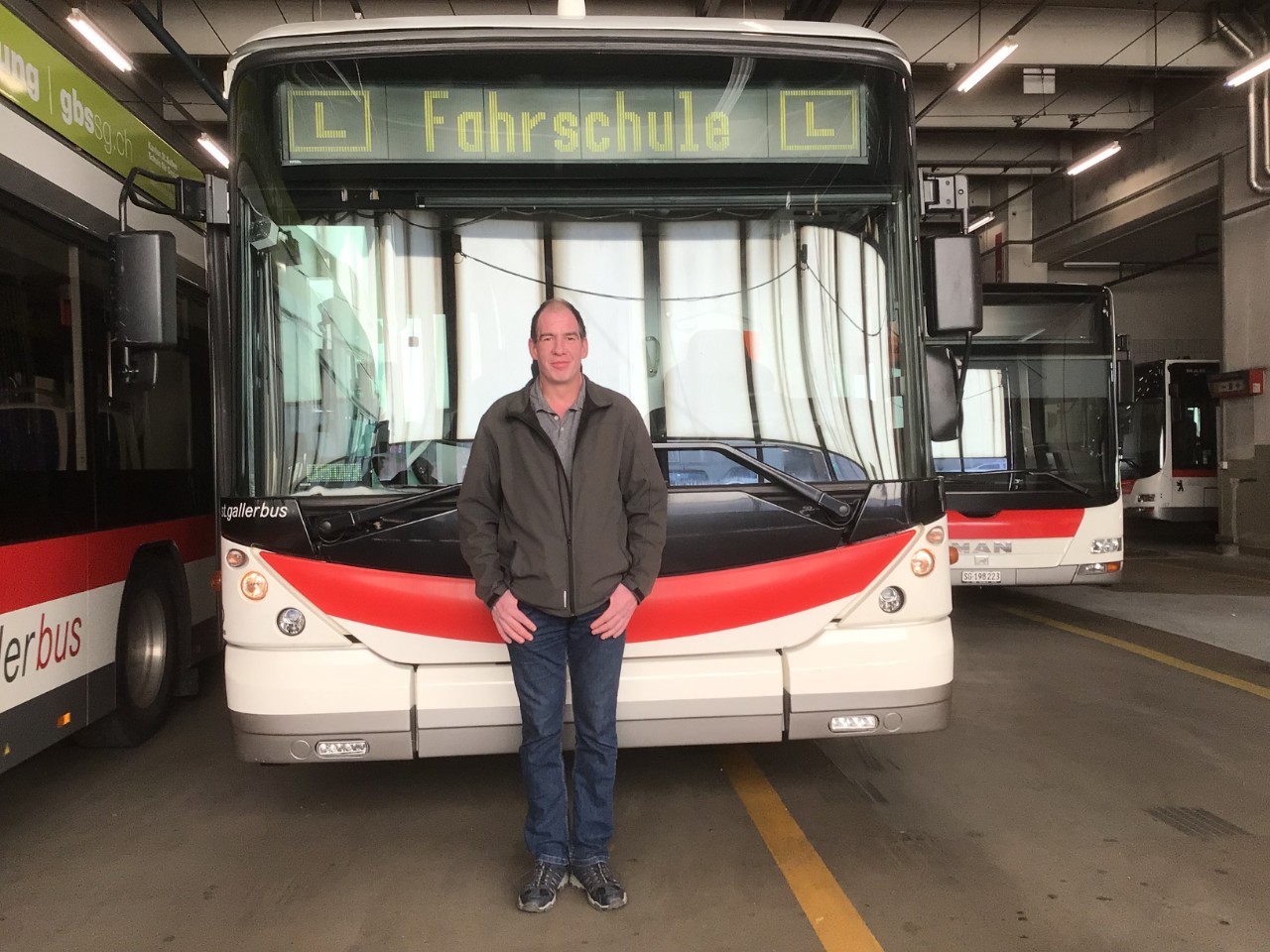 Vetter Christoph, Buschauffeur, Verkehrsbetriebe St.Gallen