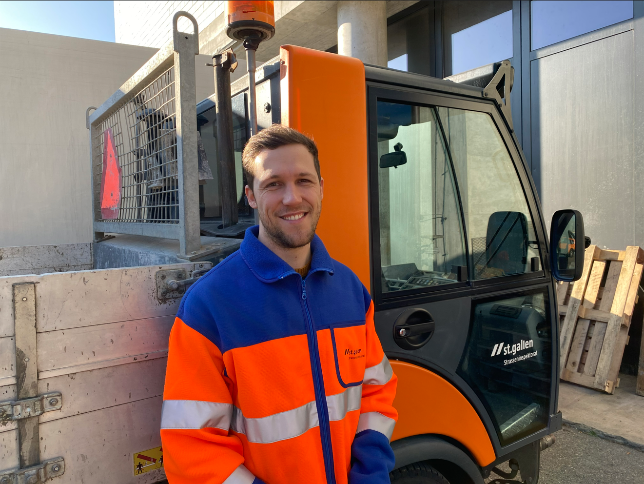 Ledermann Silvio Rainer, Strassenunterhaltsmitarbeiter, Tiefbauamt