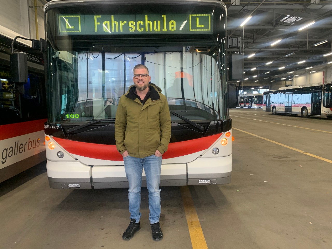 Kuster Jan, Buschauffeur, Verkehrsbetriebe St.Gallen