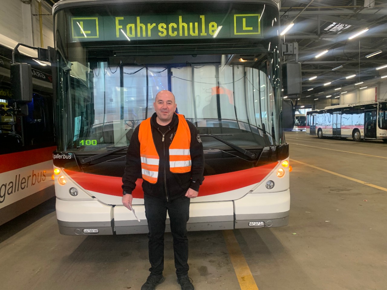 Müller Silvio, Buschauffeur, Verkehrsbetriebe St.Gallen