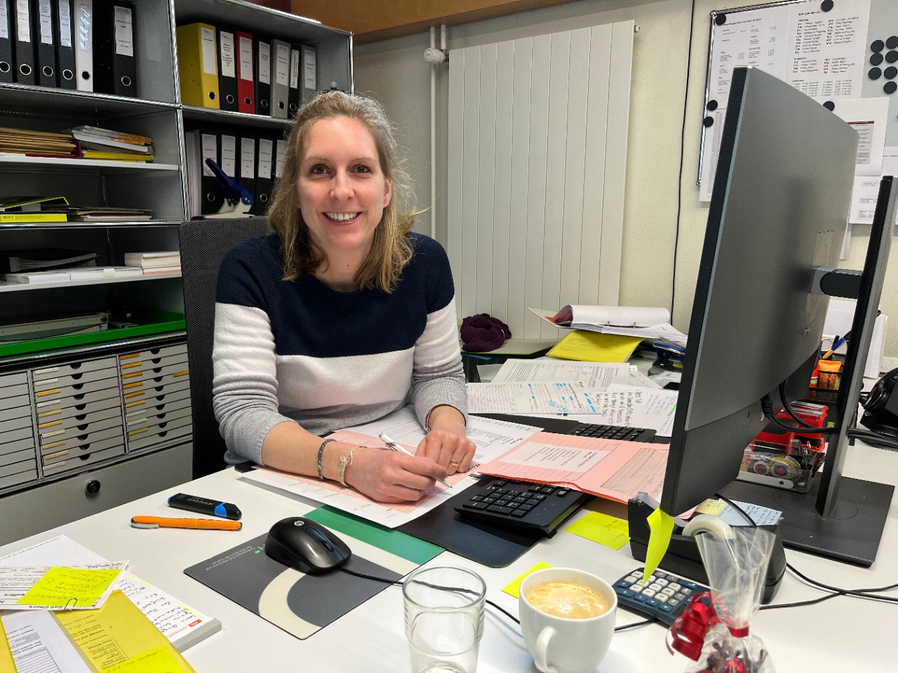 Röthlisberger-Müller Stephanie, Mitarbeiterin Schulsekretariat Oberstufe West, Schule und Musik