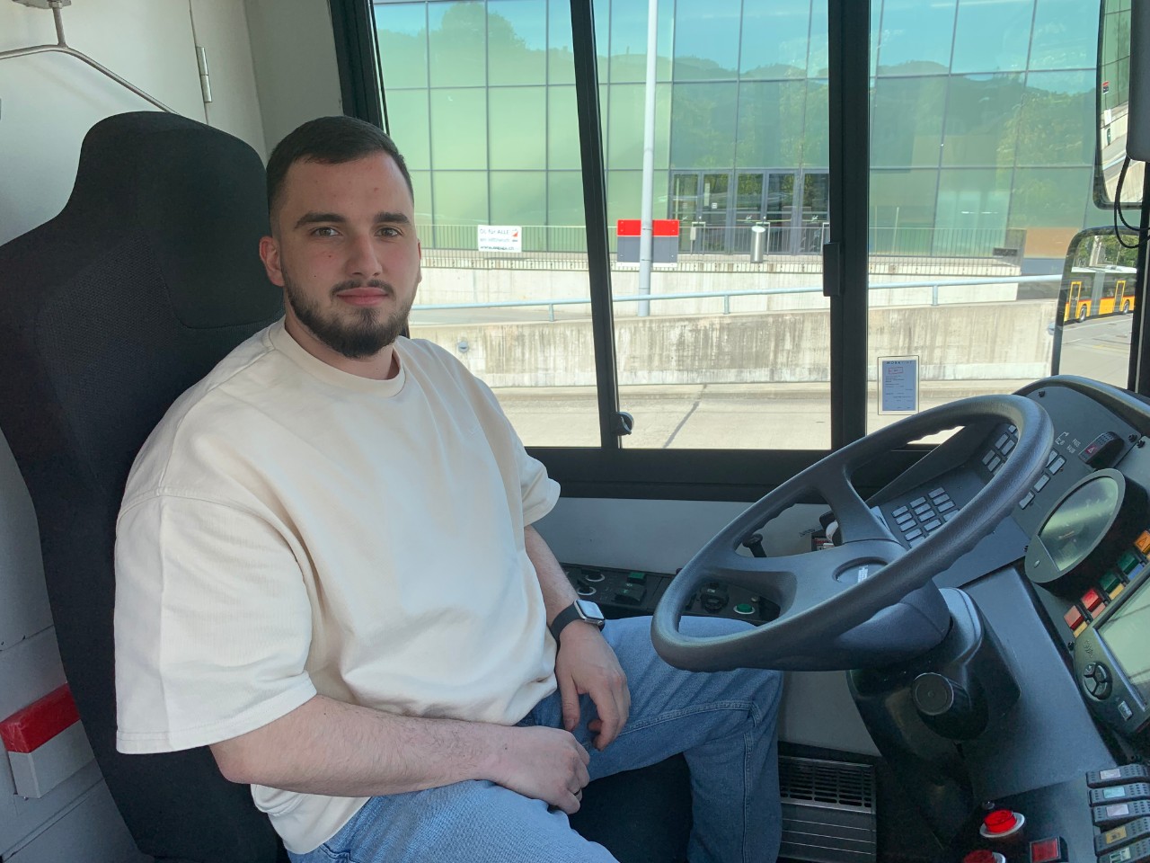 Zulfija Bujamin, Buschauffeur, Verkehrsbetriebe St.Gallen