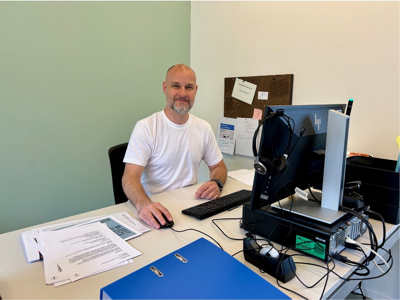 Niedermann Frédéric, Jobcoach, Schule und Musik