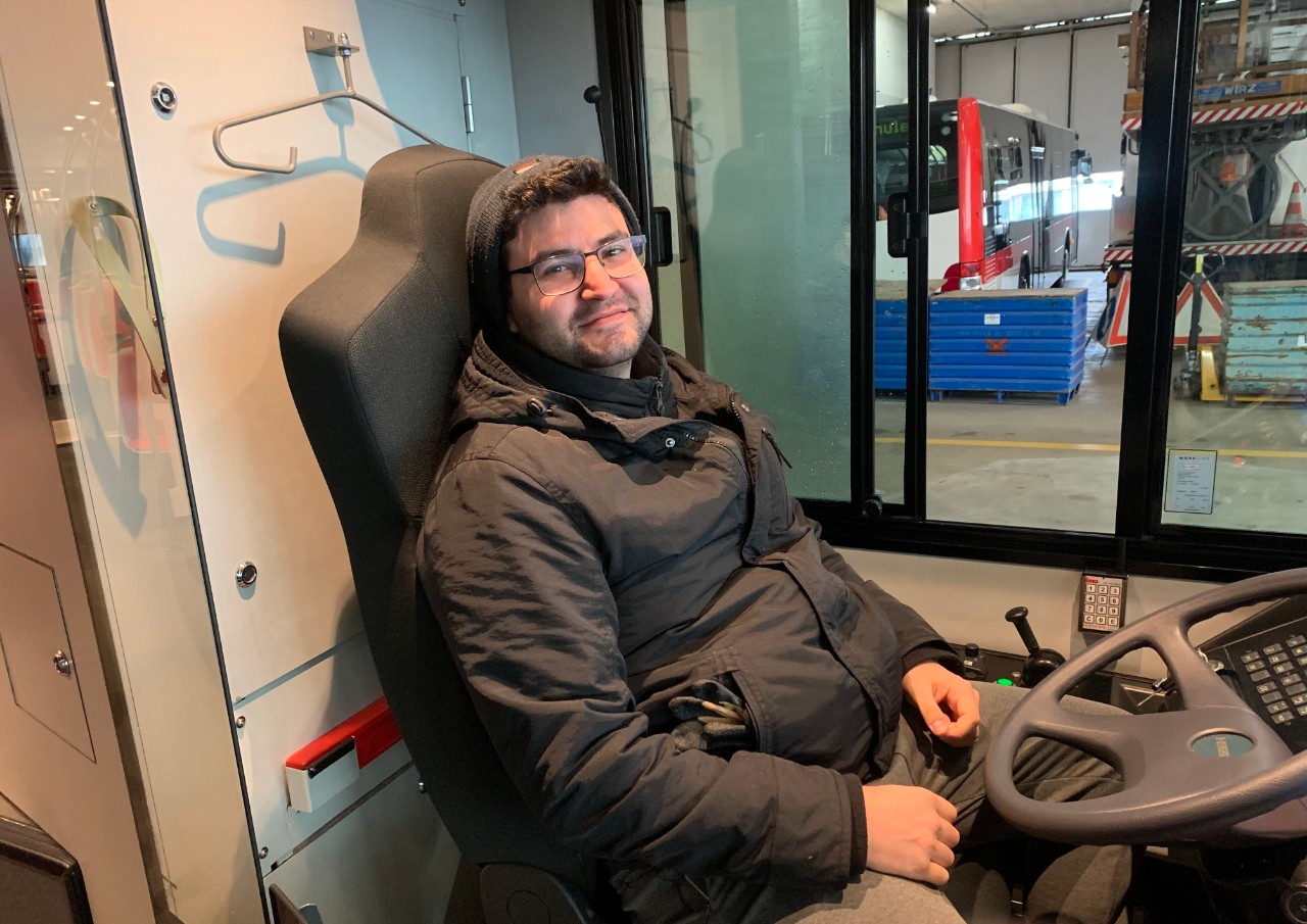 Ayton Nuralp Samet, Buschauffeur, Verkehrsbetriebe St.Gallen