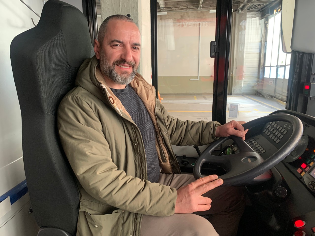 Panagiot Pietri, Buschauffeur, Verkehrsbetriebe St.Gallen