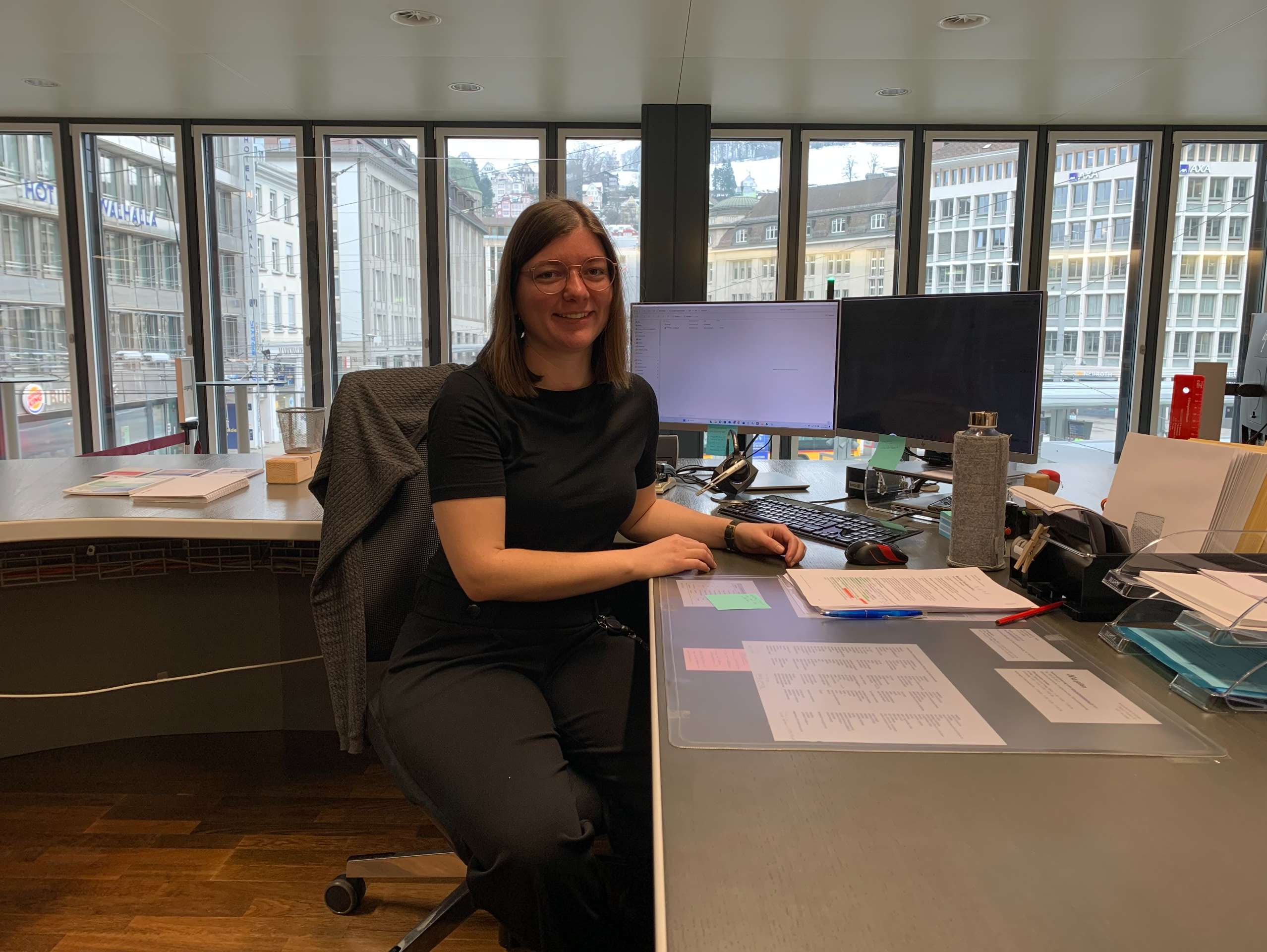 Lutz Vanessa, Sachbearbeiterin Schalter und Backoffice, Bevölkerungsdienste