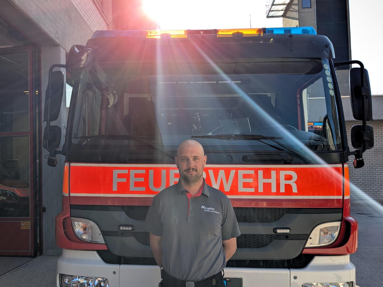 Mittelholzer Andreas, Berufsfeuerwehrmann, Feuerwehr und Zivilschutz St.Gallen