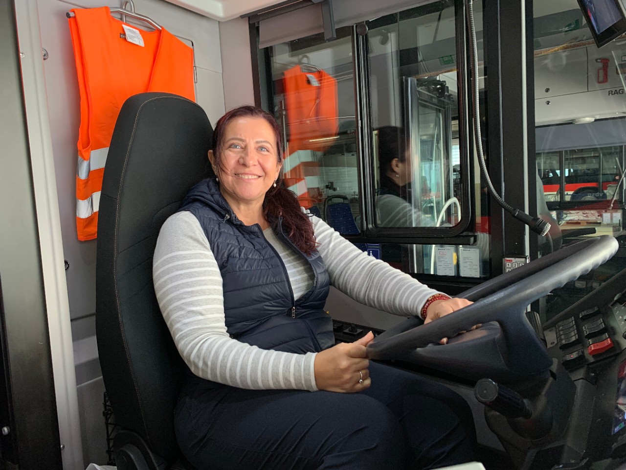 Jeremic Danijela, Buschauffeurin, Verkehrsbetriebe St.Gallen