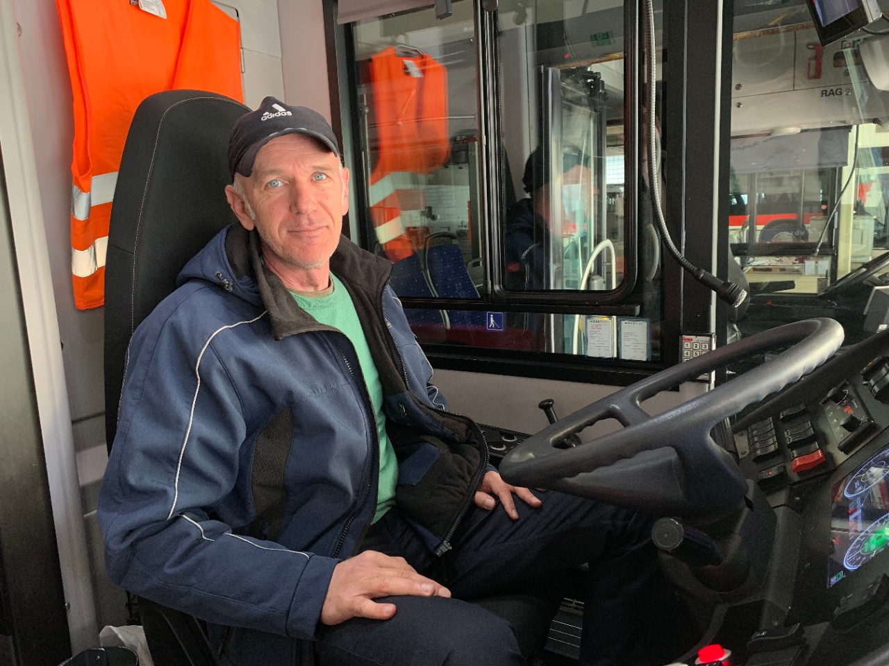 Kamber Jasmin, Buschauffeur, Verkehrsbetriebe St.Gallen