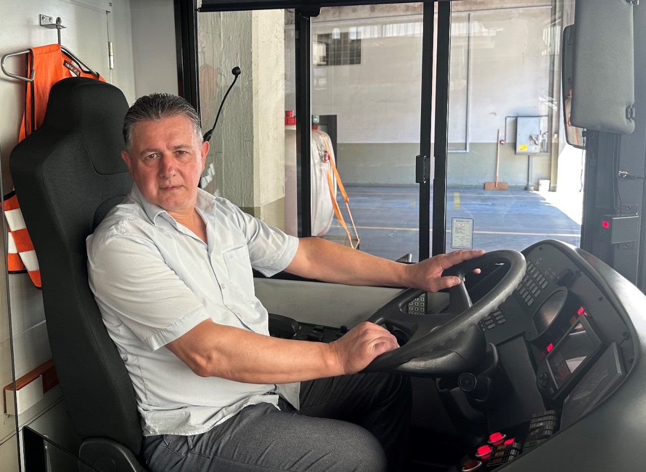 Janjatovic Predrag, Buschauffeur, Verkehrsbetriebe