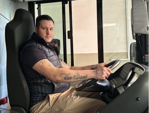 Vansant Adam, Buschauffeur, Verkehrsbetriebe St.Gallen