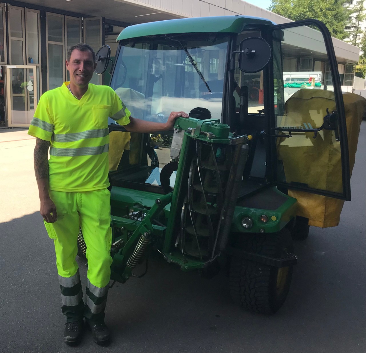 Studer Fabian, Gärtner Rasenpflegegruppe, Stadtgrün