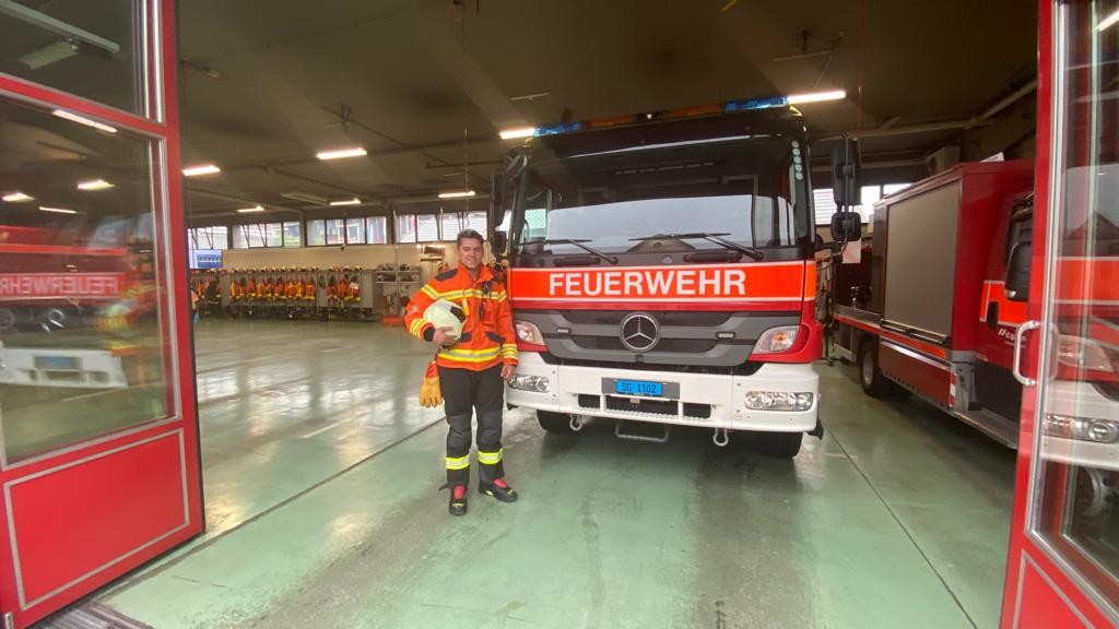Hörnlimann Benjamin, Feuerwehrmann, Feuerwehr und Zivilschutz