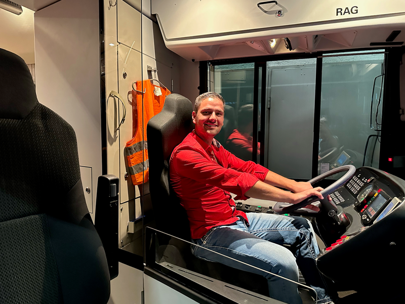 Ever Ali, Buschauffeur, Verkehrsbetriebe St.Gallen