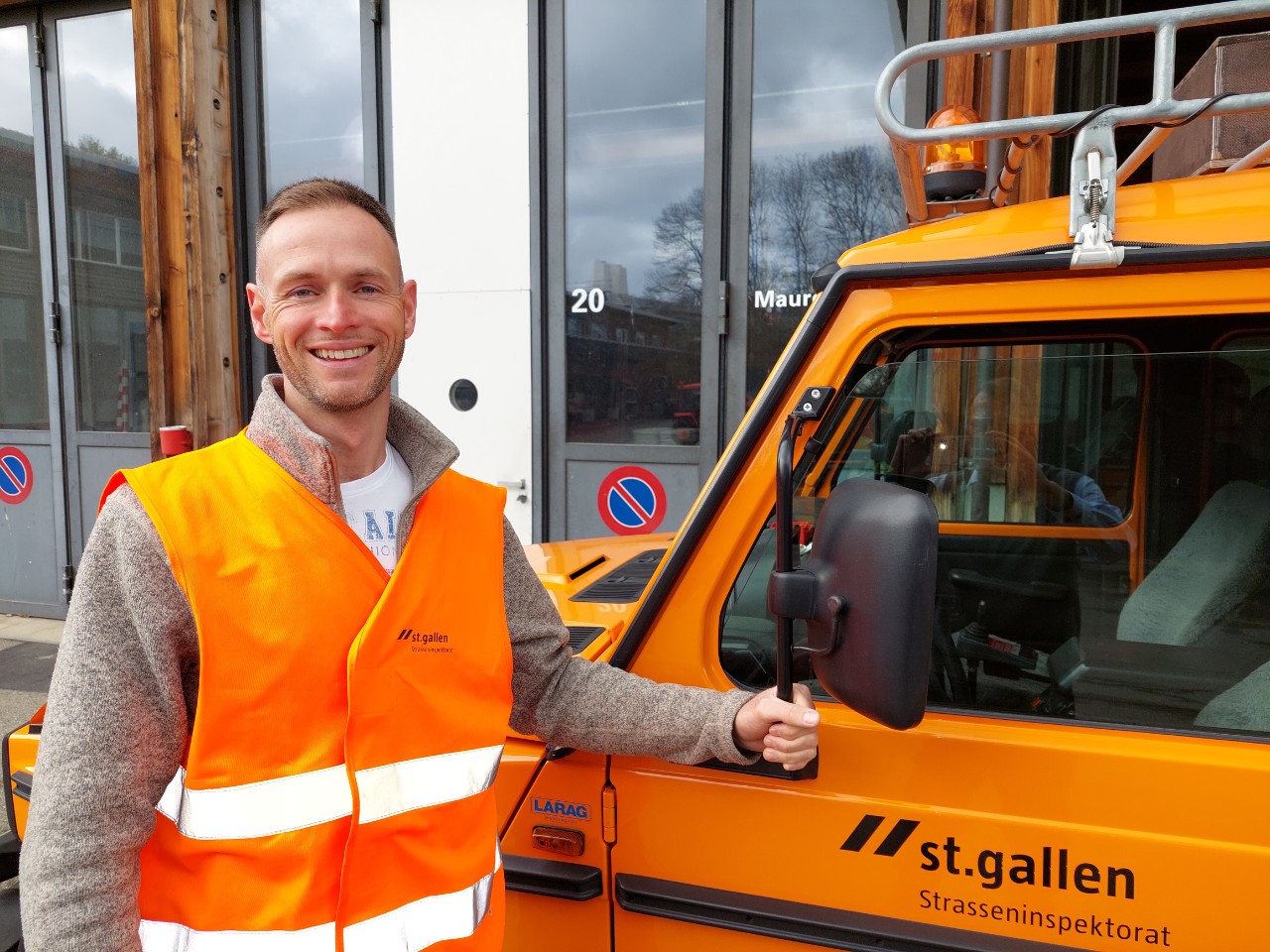 Kellenberger Samuel, Strassenunterhaltsmitarbeiter, Tiefbauamt