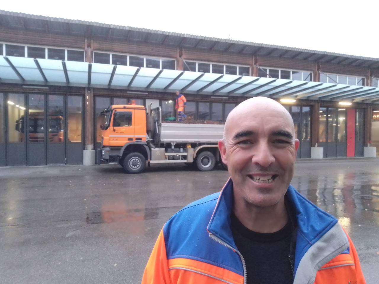 Sardinha Elias, Chauffeur und Mitarbeiter Strassenunterhalt, Tiefbauamt