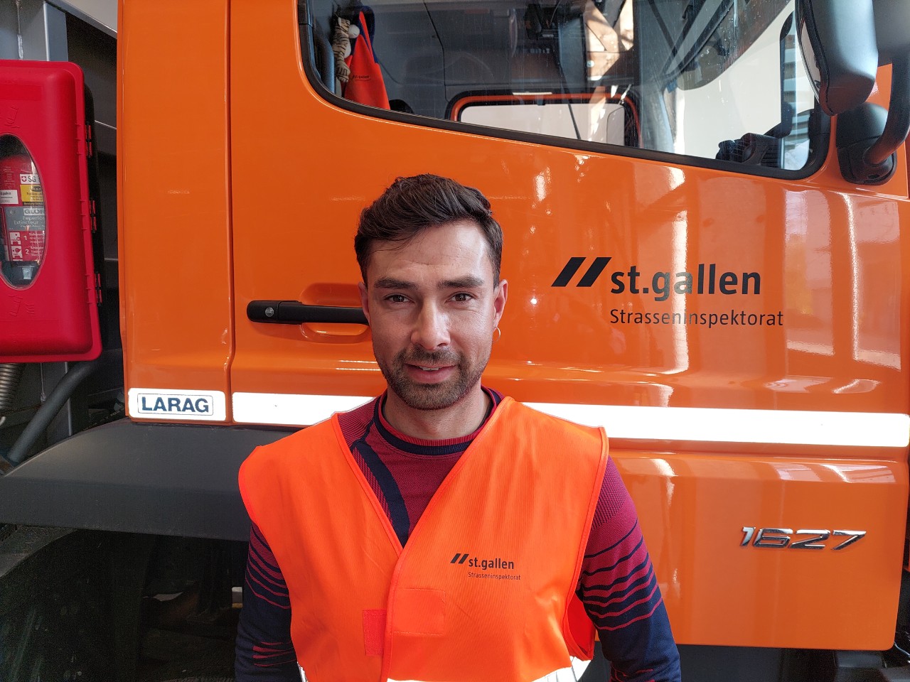 Silva Costa Luis Ismael, Mitarbeiter Belagsgruppe, Chauffeur, Tiefbauamt