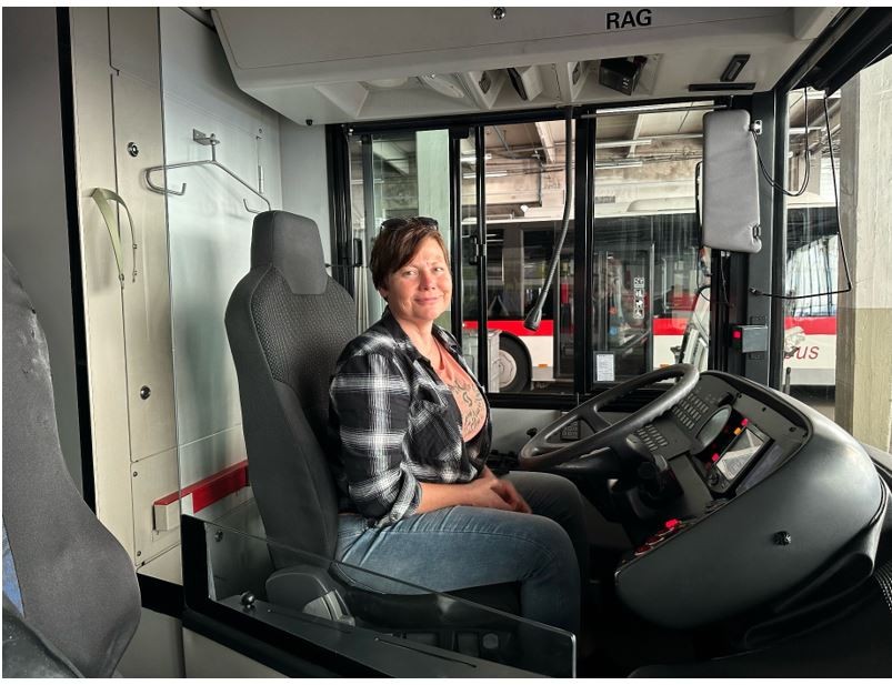 Mettler Stefanie, Buschauffeurin, Verkehrsbetriebe St.Gallen