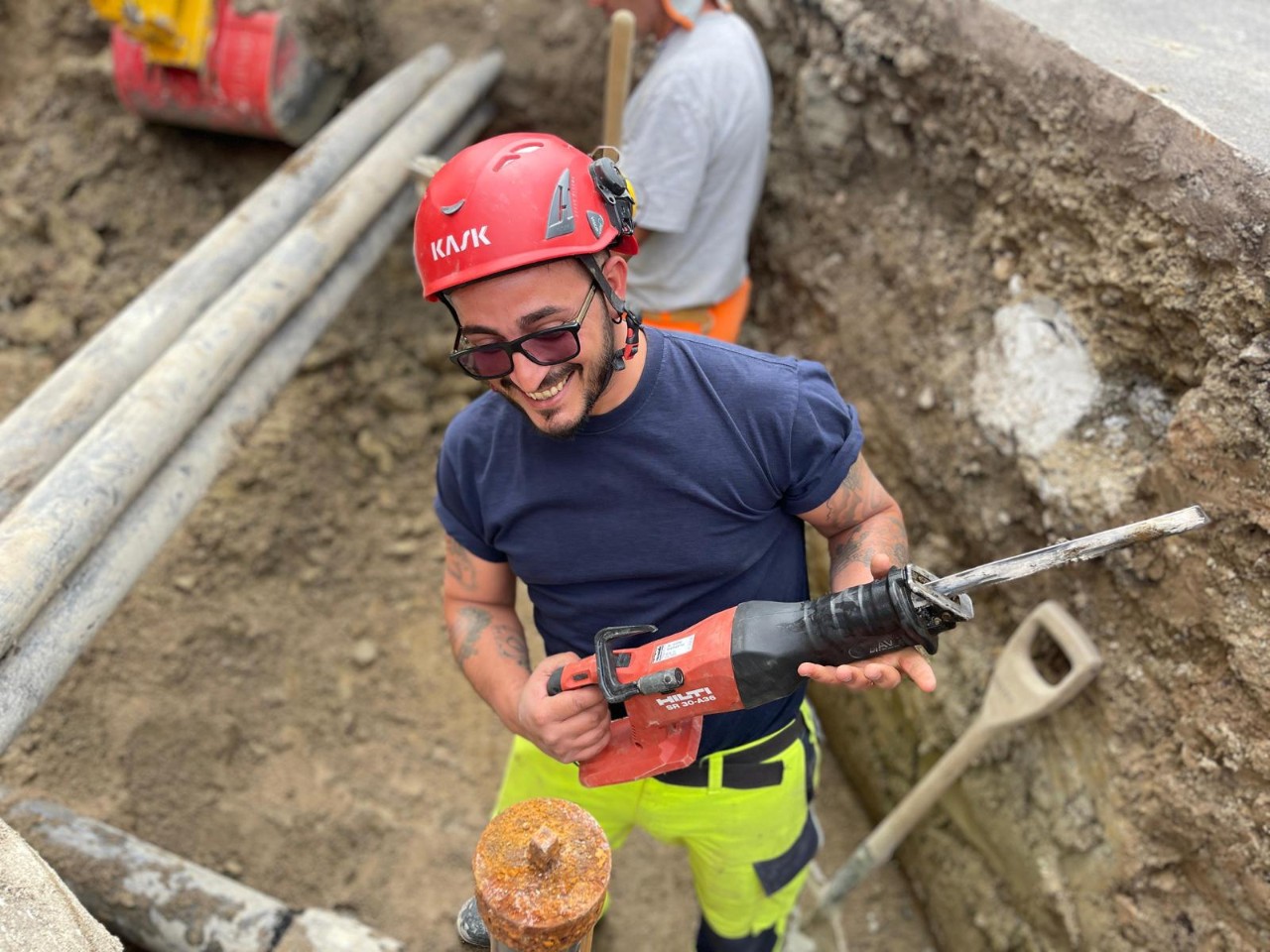 Calabretta Michele, Rohrnetzmonteur, St.Galler Stadtwerke