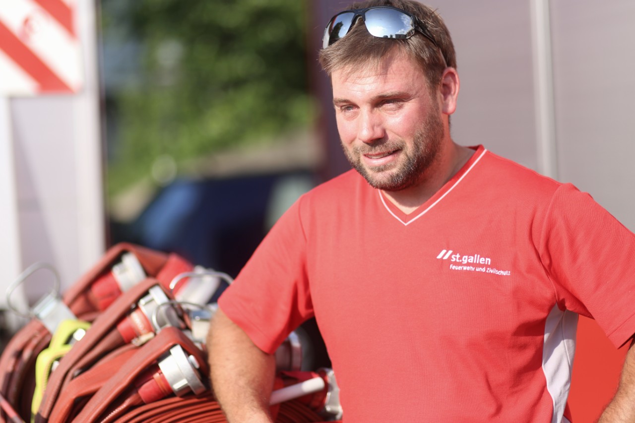 Eugster Silvio, Feuerwehrmann, Feuerwehr und Zivilschutz