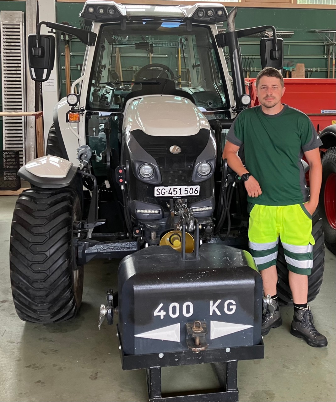 Kobler Simon, Mitarbeiter Rasenpflegegruppe, Stadtgrün