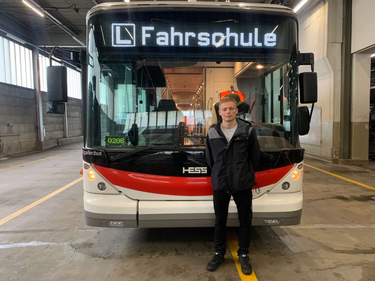 Puscher Felix, Buschauffeur, Verkehrsbetriebe St.Gallen