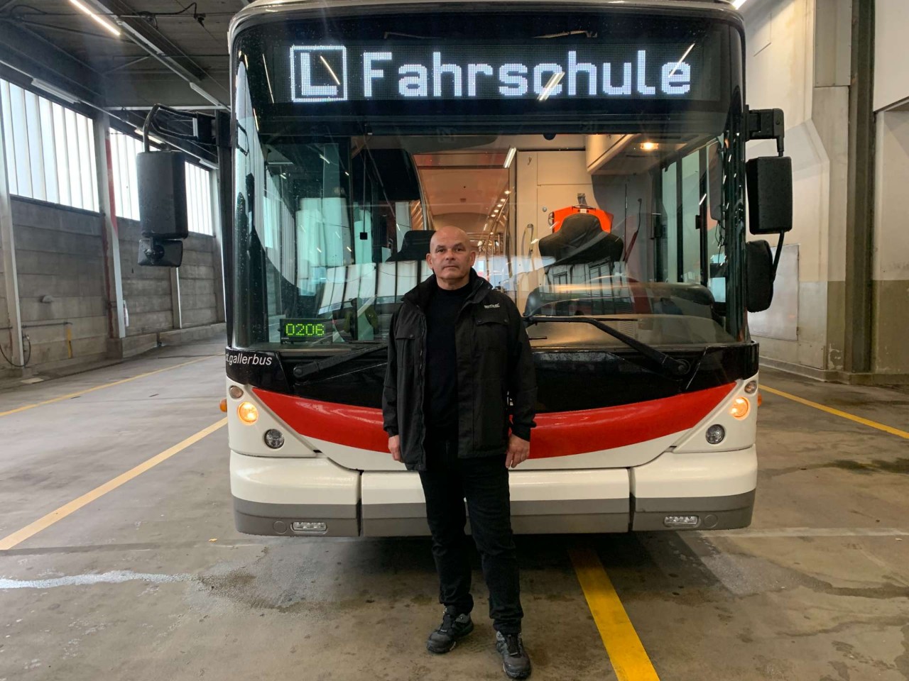 Vicente Gomes Fernando Jorge, Buschauffeur, Verkehrsbetriebe St.Gallen