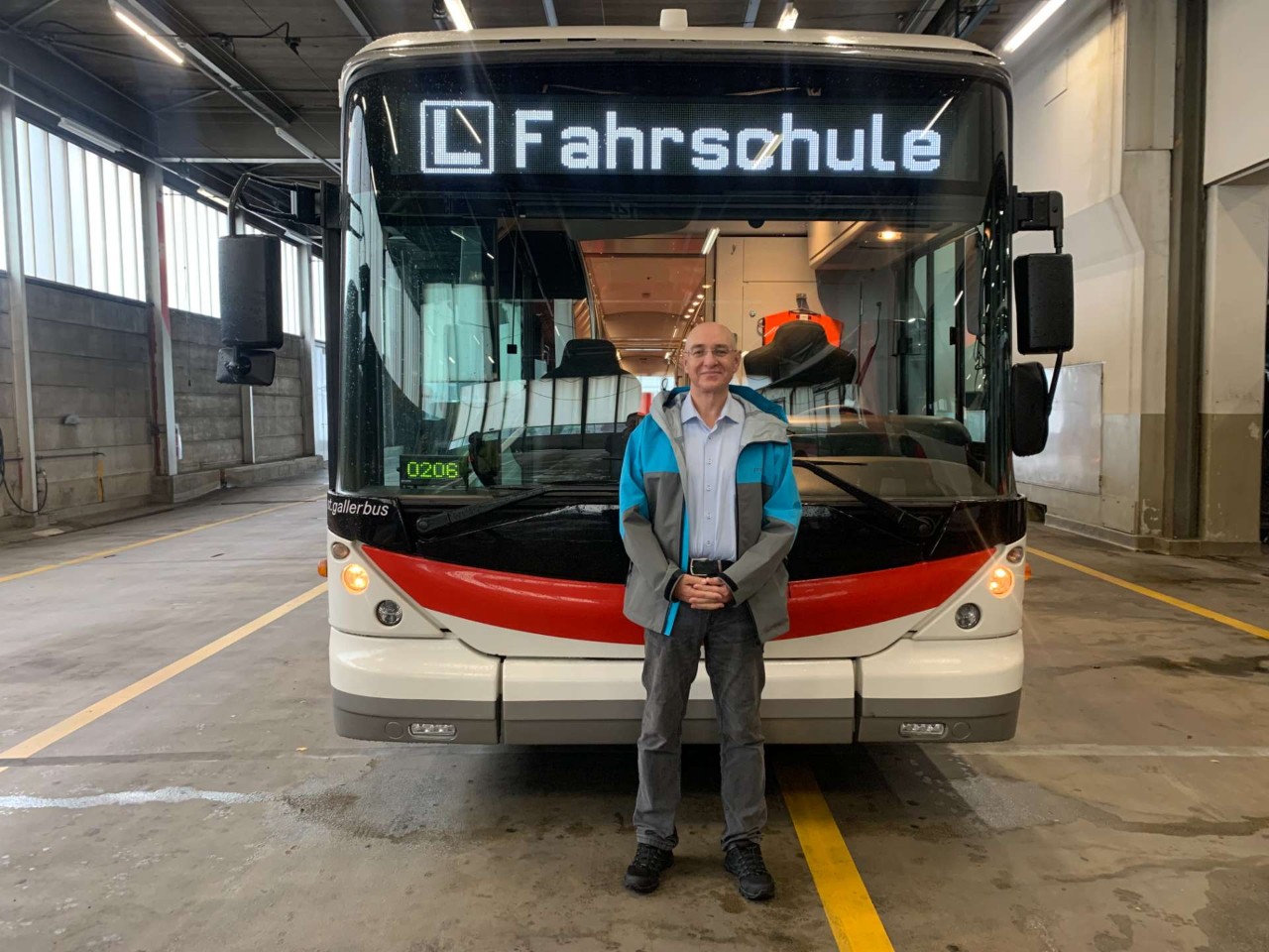 Locher Daniel Hans, Buschauffeur, Verkehrsbetriebe St.Gallen