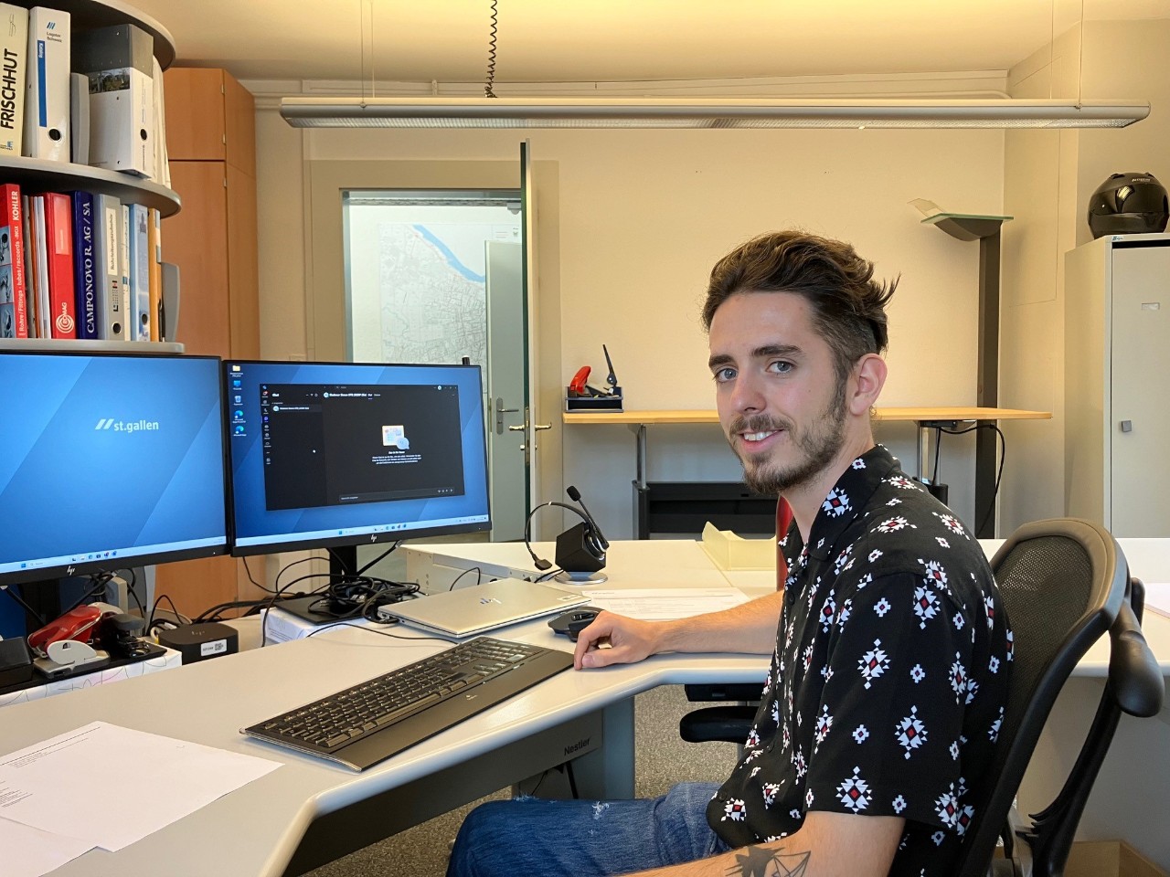 Riedener Simon, Zeichner, St.Galler Stadtwerke