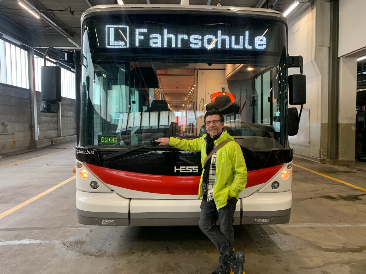 Messina Walter, Buschauffeur, Verkehrsbetriebe St.Gallen