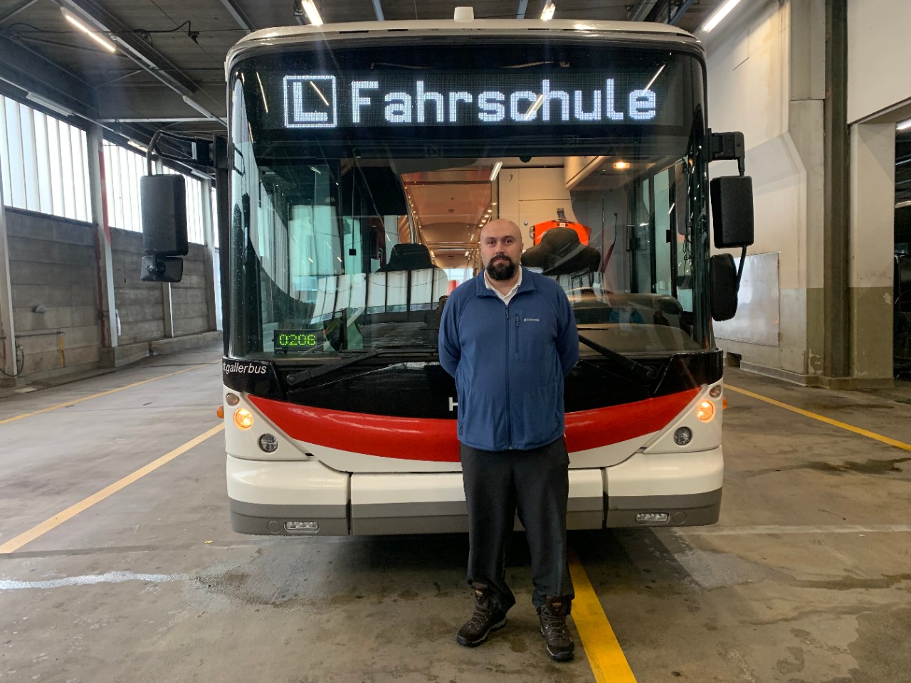 Gökdemir Yusuf, Buschauffeur, Verkehrsbetriebe St.Gallen