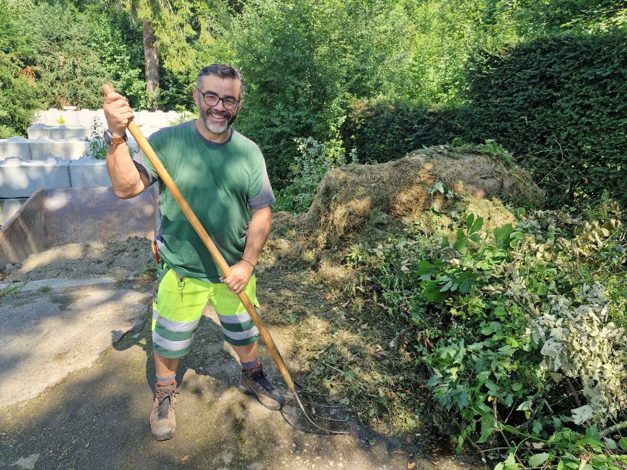 Casado Roberto, Mitarbeiter Pflegegruppe West, Stadtgrün
