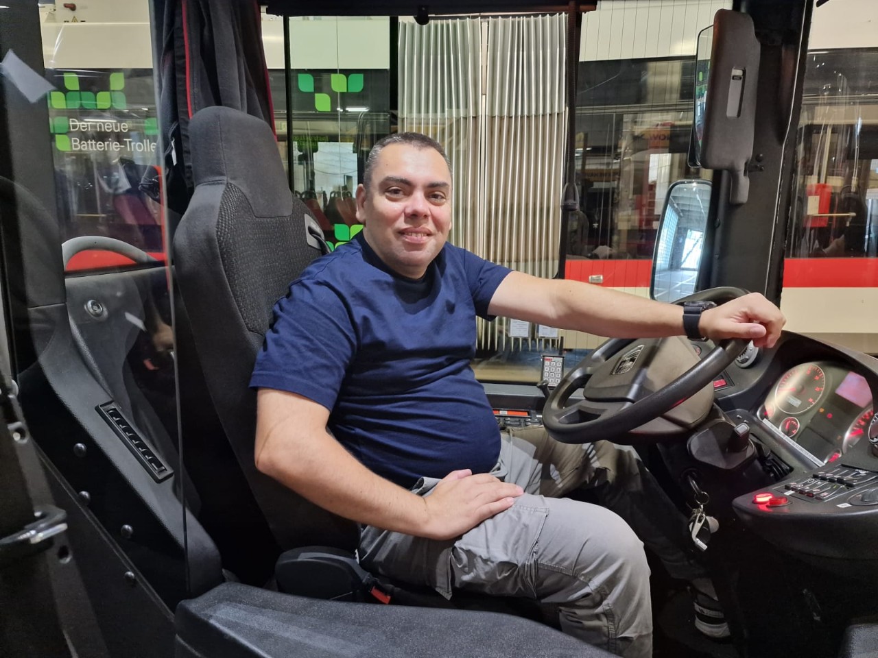 Troka Ergest, Buschauffeur, Verkehrsbetriebe St.Gallen