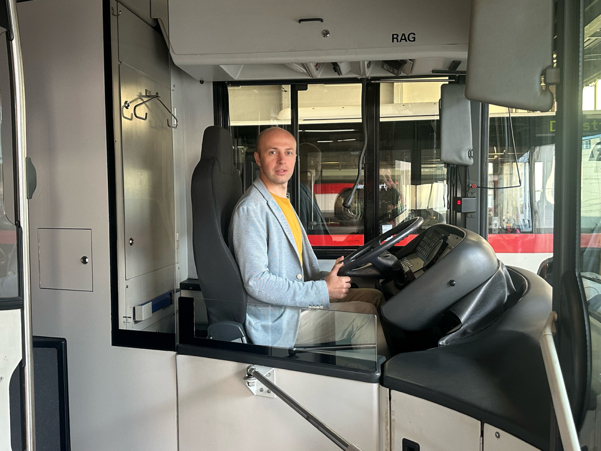 Kalishevich Anton, Buschauffeur, Verkehrsbetriebe St.Gallen