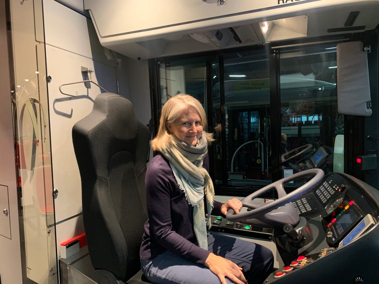 Schmid Marianne, Buschauffeurin, Verkehrsbetriebe St.Gallen